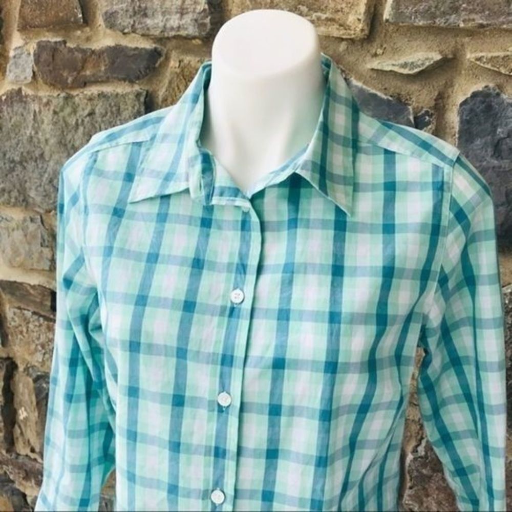 Pendleton button down blouse size M - Picture 3 of 8